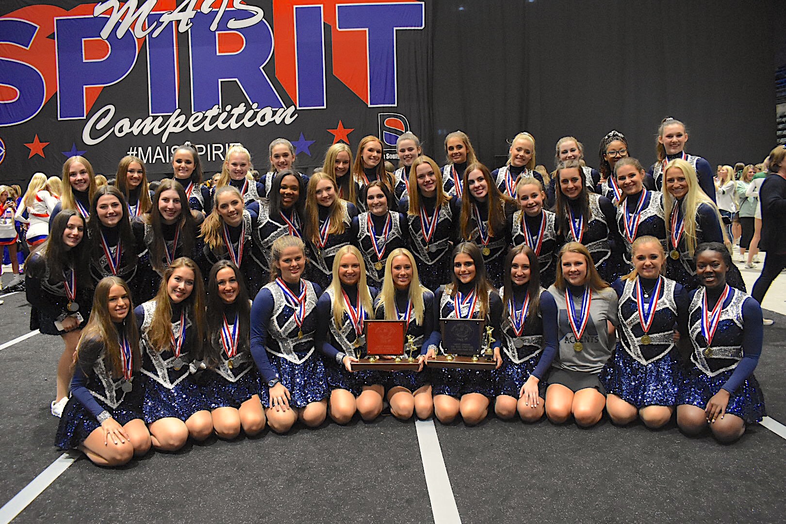 Varsity Pom and Kick