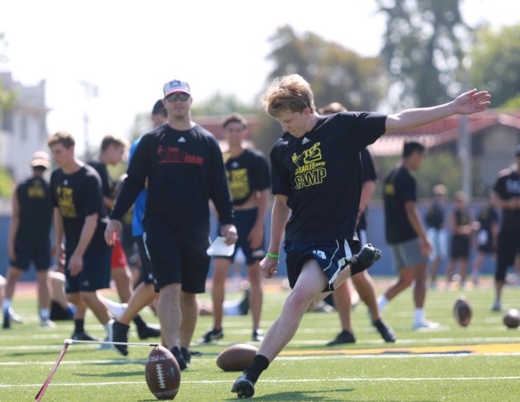 Land Gebhart Working Hard