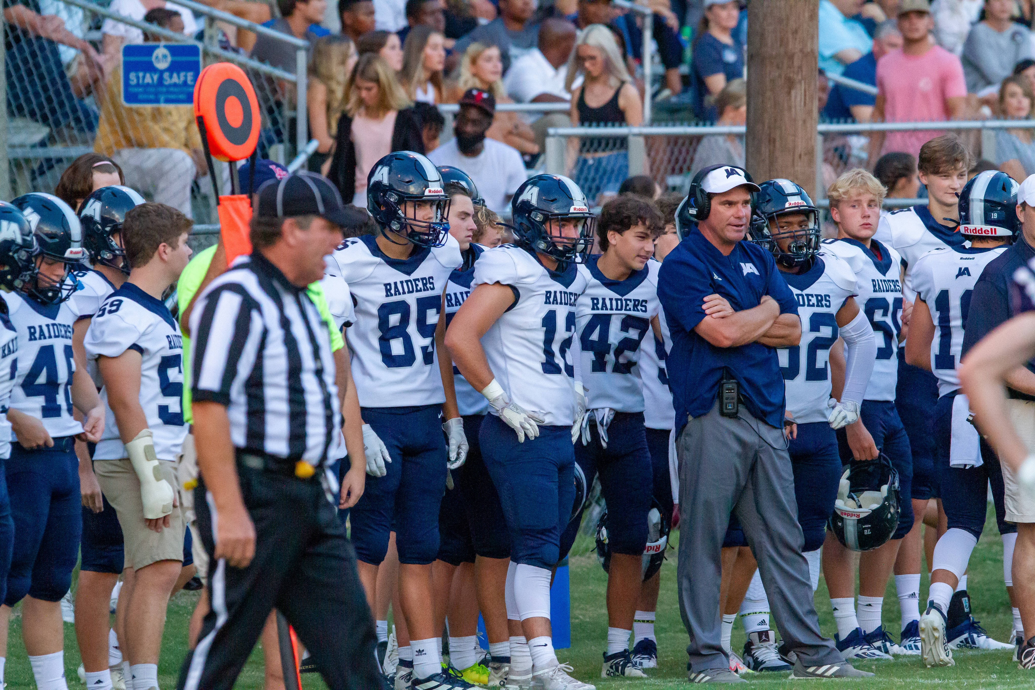 Raiders Stopped By Rebels