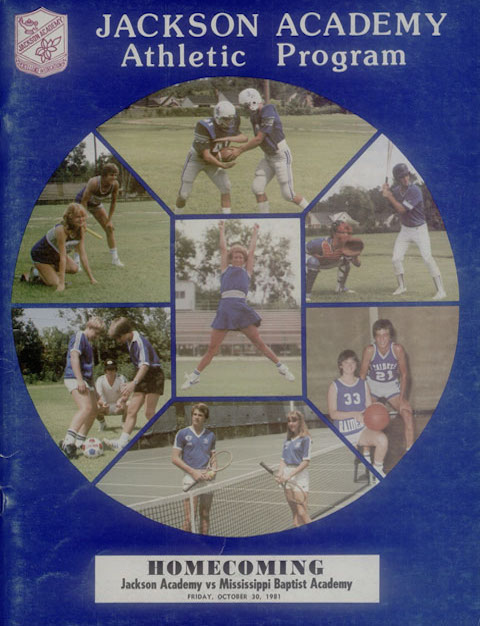 1981-82 Athletics Guide Cover