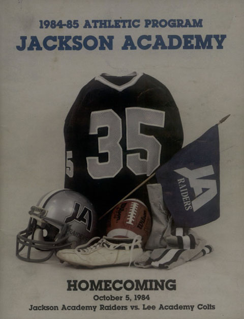 1984-85 Athletics Guide Cover