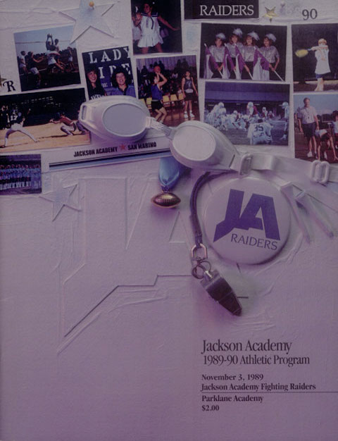 1989-90 Athletics Guide Cover