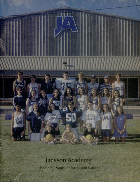 1996-97 Athletics Guide Cover
