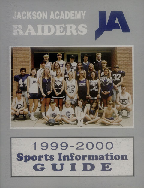 1999-00 Athletics Guide Cover