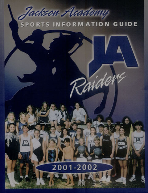 2001-02 Athletics Guide Cover