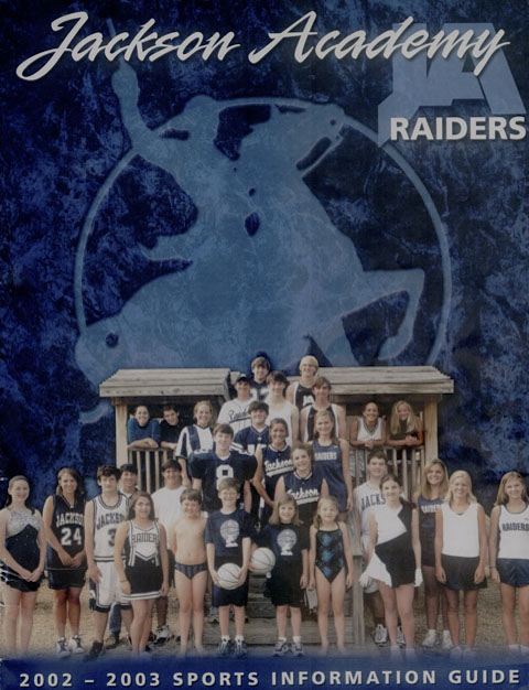 2002-03 Athletics Guide Cover