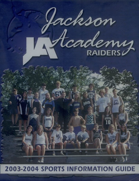 2003-04 Athletics Guide Cover