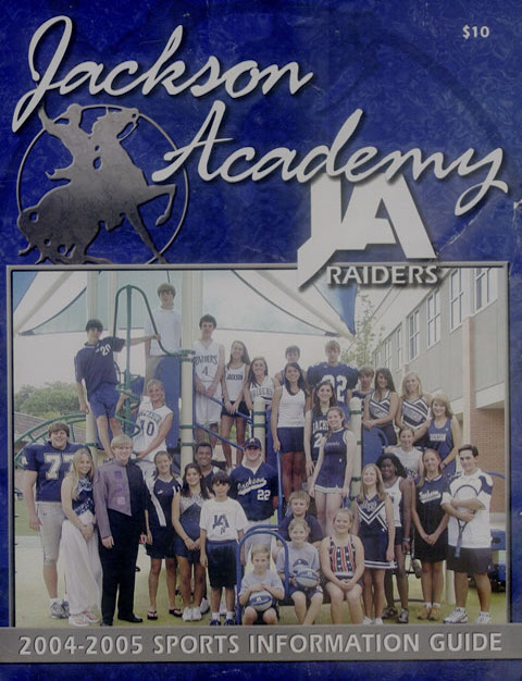 2004-05 Athletics Guide Cover