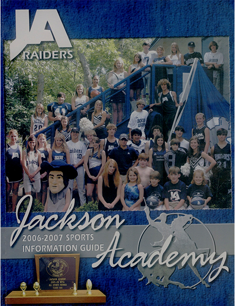 2006-07 Athletics Guide Cover