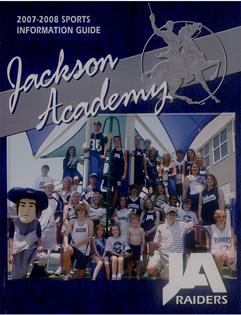 2007-08 Athletics Guide Cover