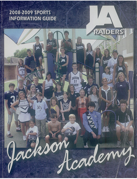 2008-09 Athletics Guide Cover