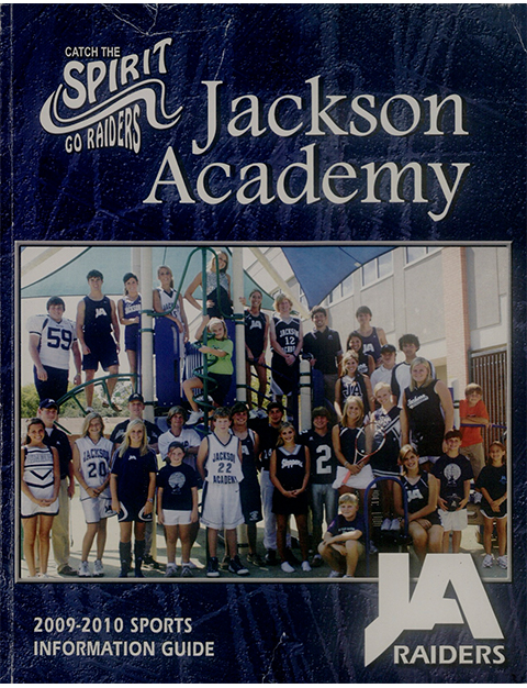 2009-10 Athletics Guide Cover